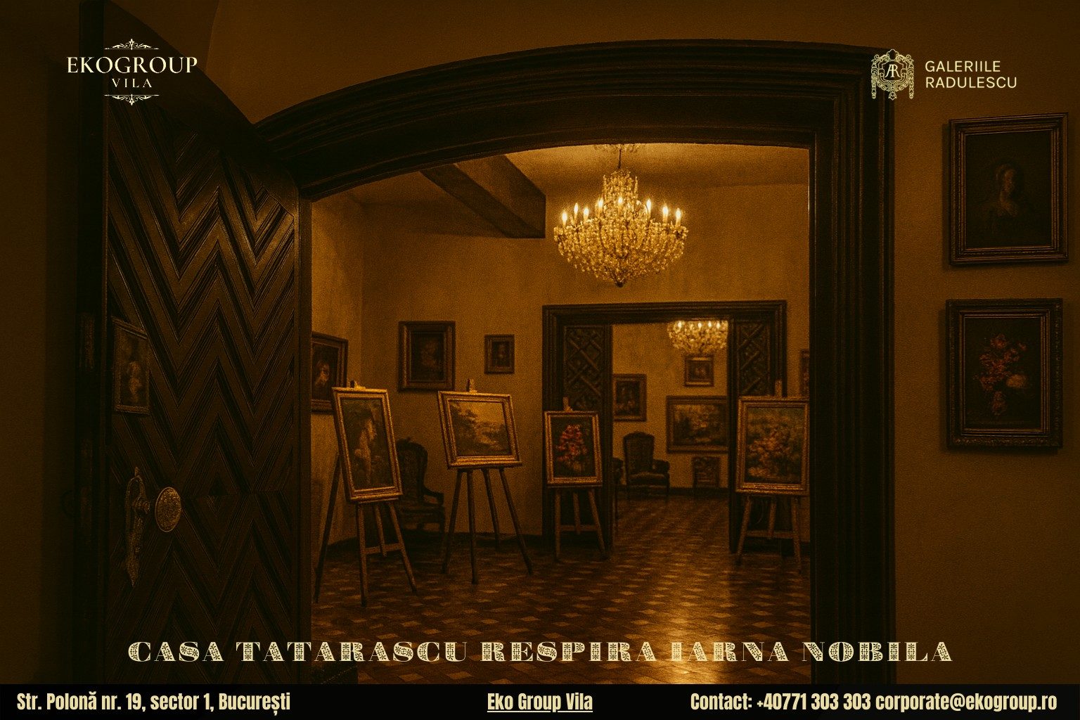 Tradiții de Crăciun în farmecul interbelic: Eko Group Vila readuce la viață Crăciunul anilor ’30